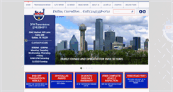 Desktop Screenshot of dfwtransmissionshop.com